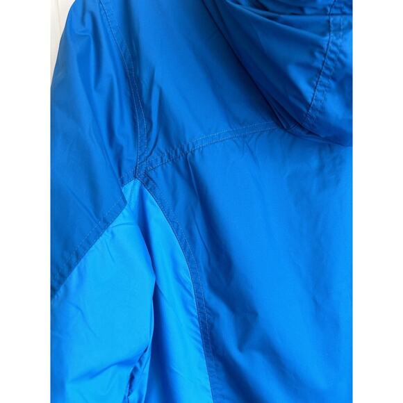 Hooded Men’s XL LL Bean Blue Pullover Windbreaker She’ll Jacket - Picture 5 of 5